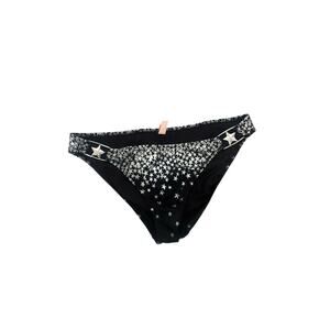 Victoria’s Secret Silver Star Bikini Bottom Strap Metal Star Hardware YK
